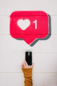 Post Likes Graffiti